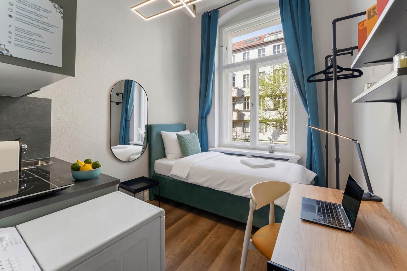 Studio with Kitchenette and Single Bed at Motz19 Hotel Berlin - main view
