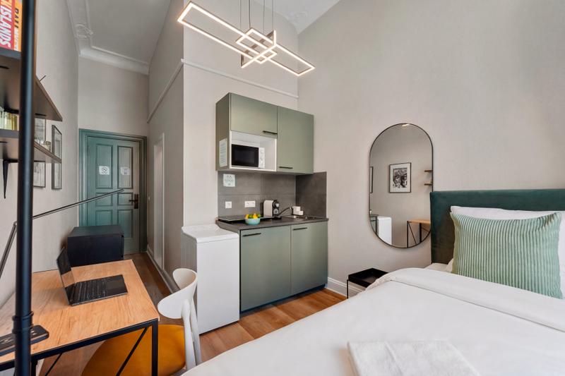 Studio with Kitchenette and Single Bed - view 2